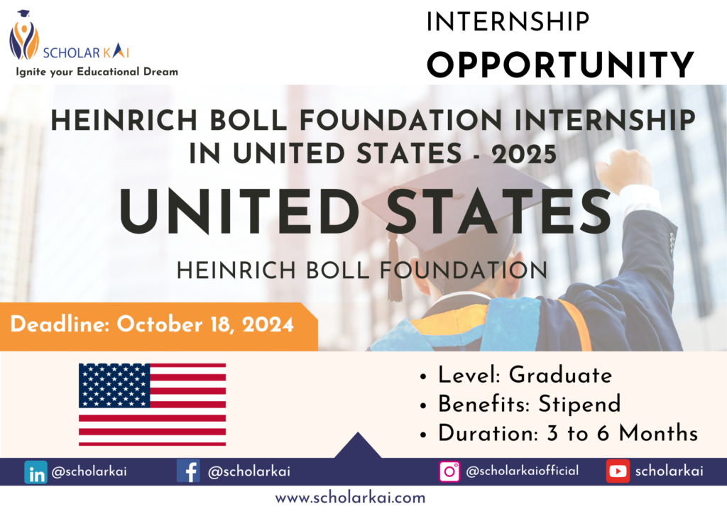 Heinrich Boll Foundation Internship