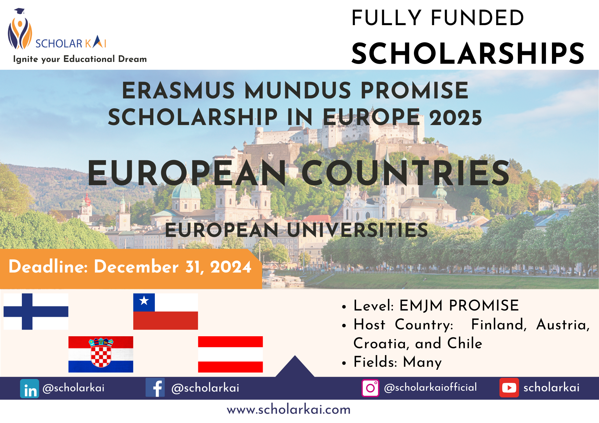 Erasmus Mundus PROMISE Scholarship