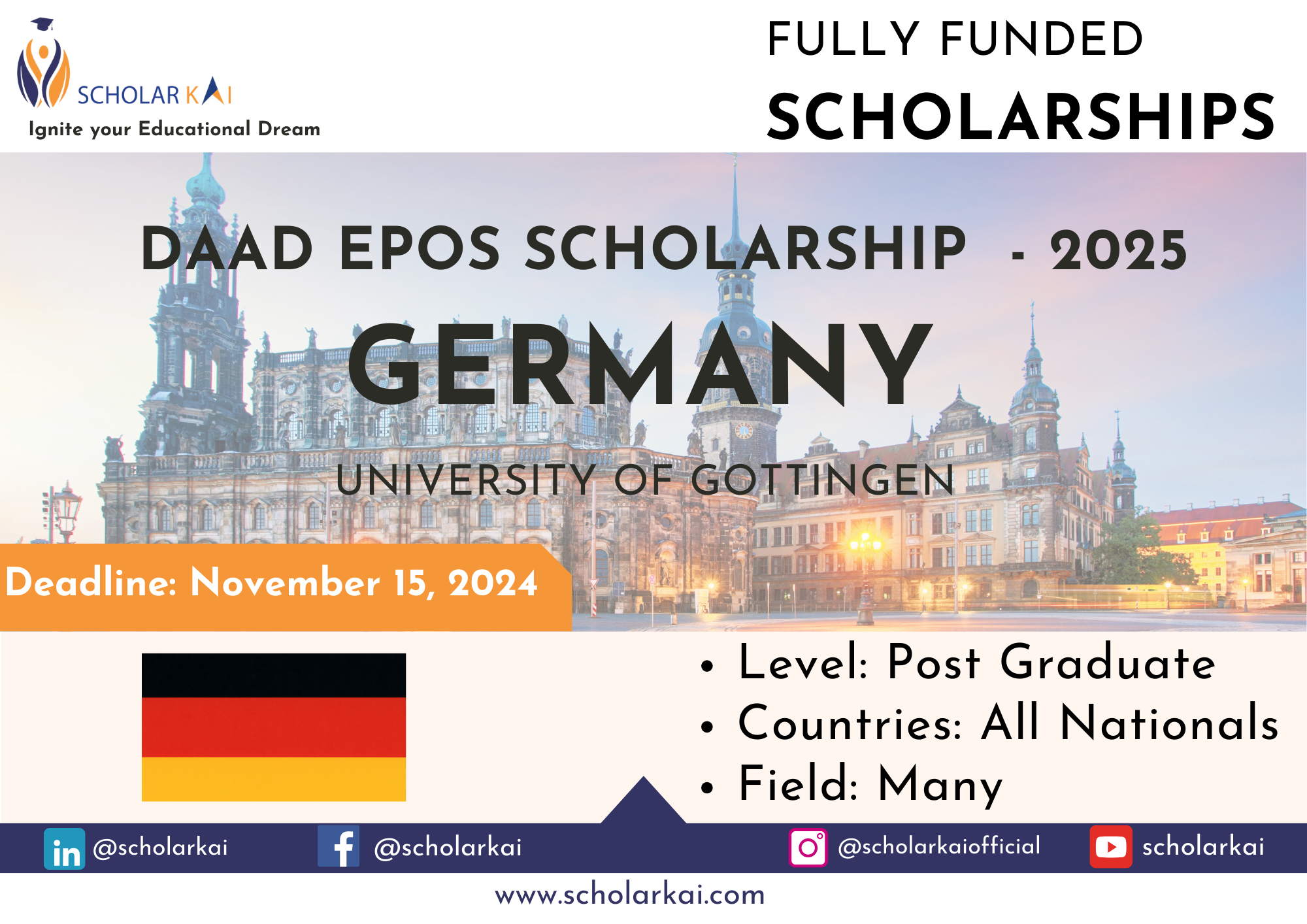 DAAD EPOS Scholarship