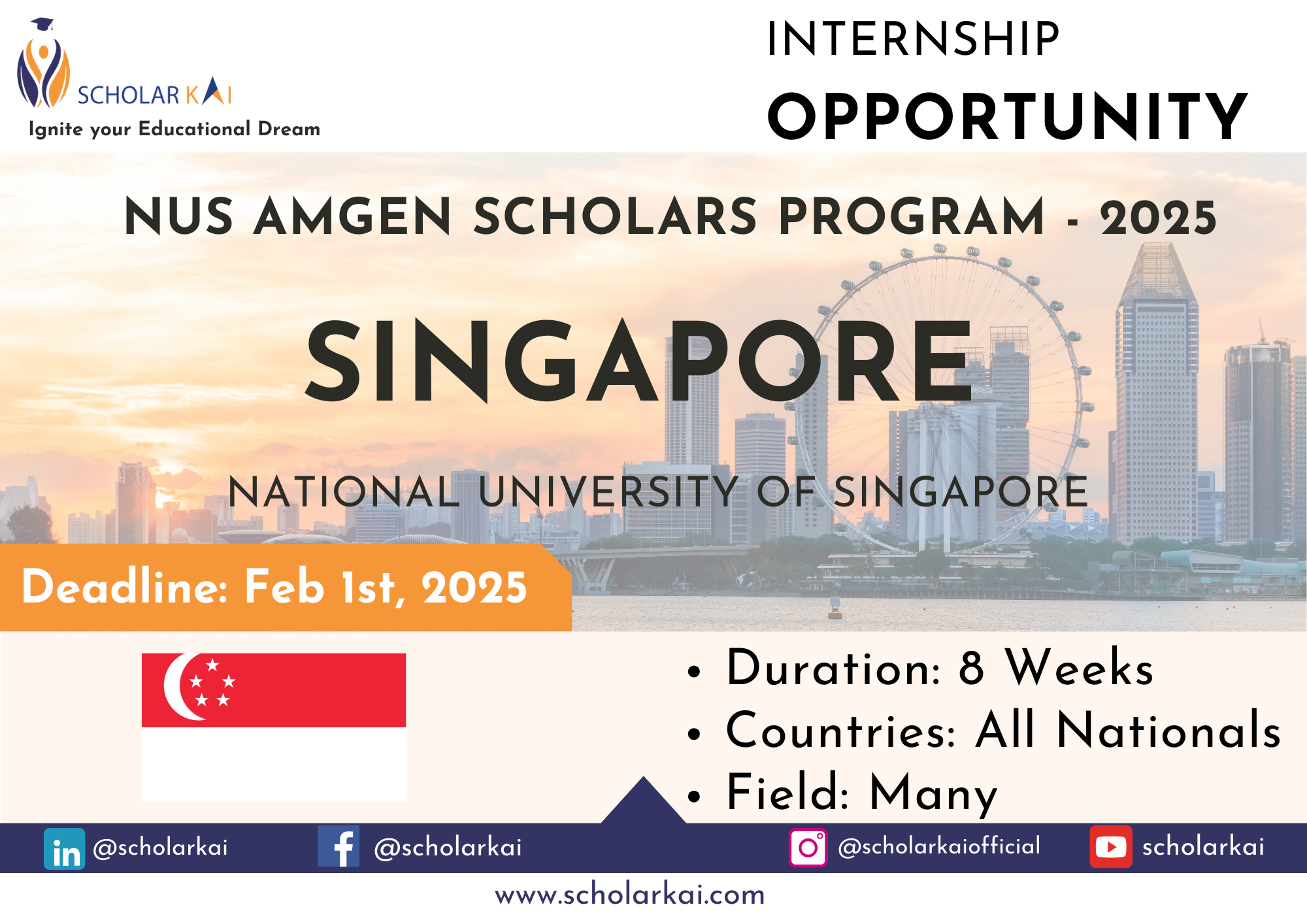 NUS Amgen Scholars Program