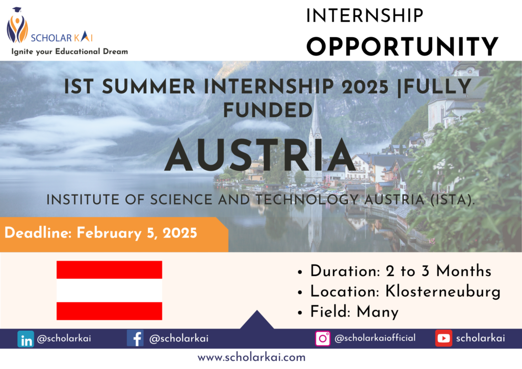 IST Summer Internship