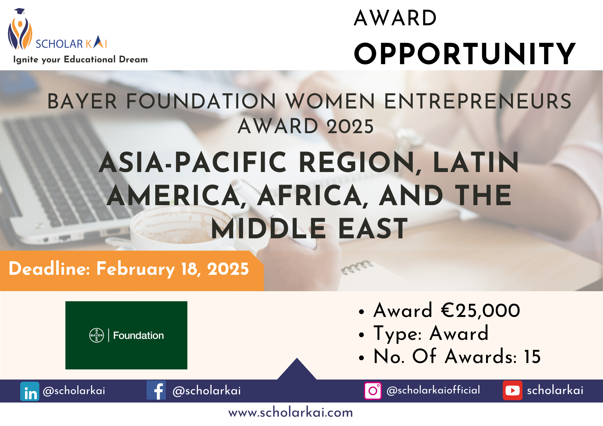 Women Entrepreneurs Award 2025